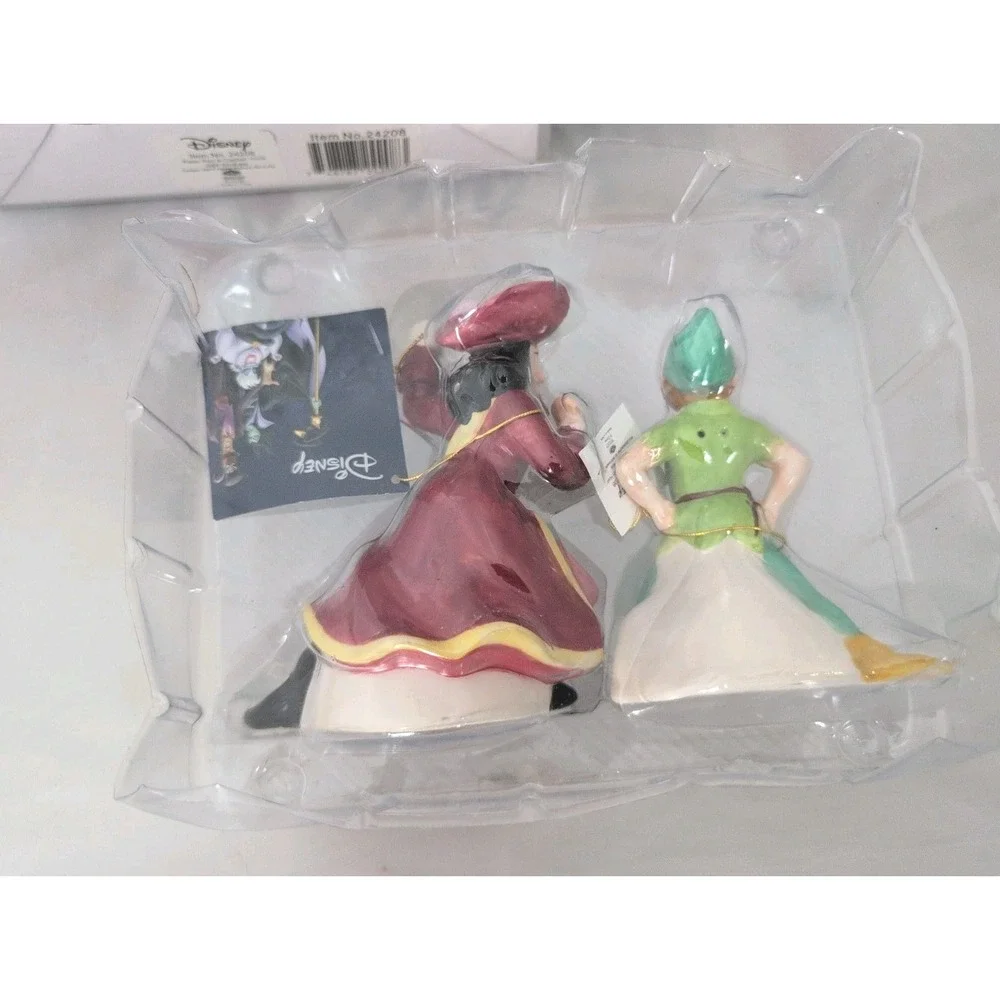 Westland Peter Pan Captain Hook Magnetic Salt Pepper Shakers - New